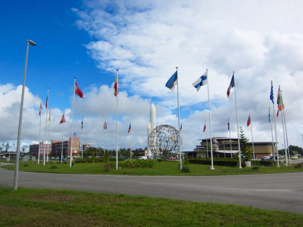 Ingresso al CSG, French Guiana