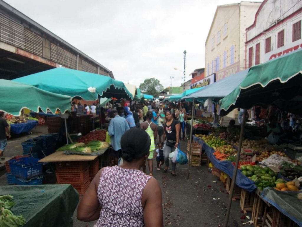 Mercato di frutta e verdura, Cayenne
