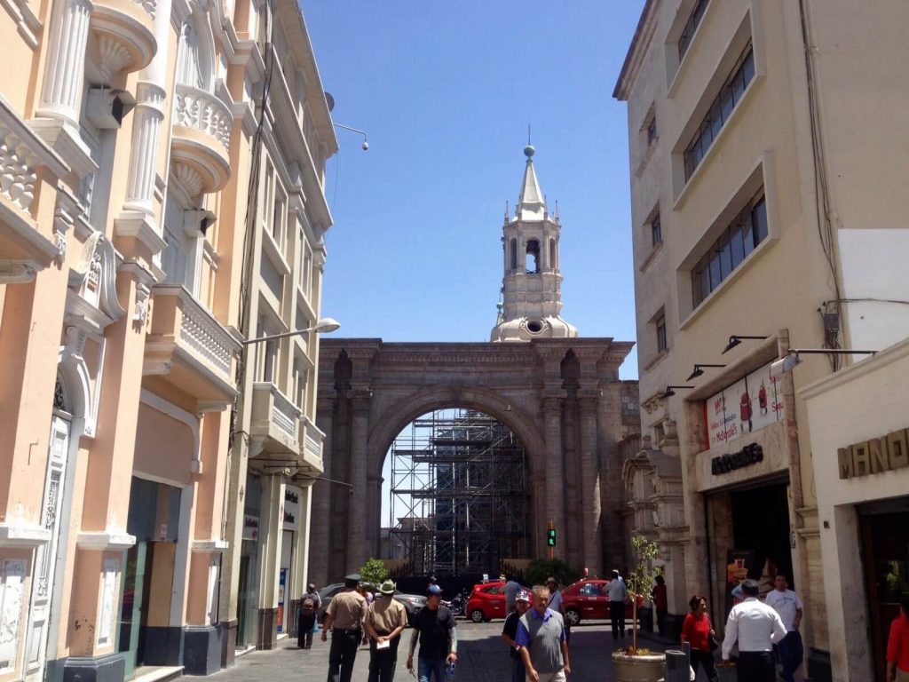 Via pedonale di Arequipa