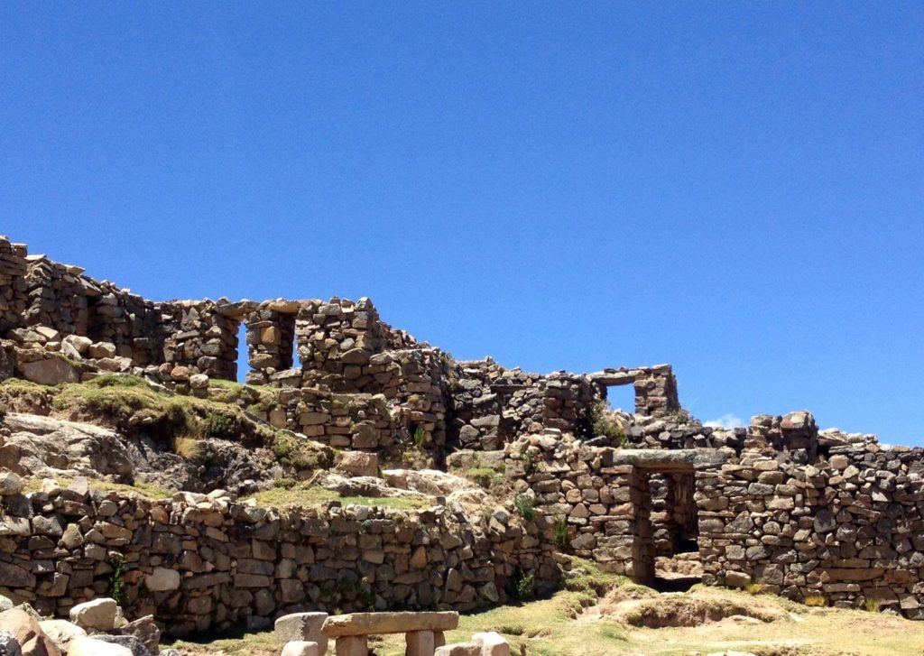 Rovine di Chincana, il tempio è anche definito un labirinto