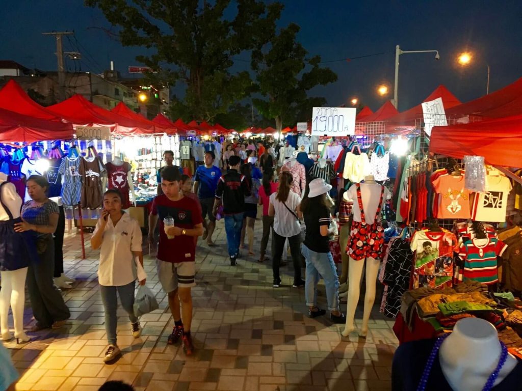 Night Market, Vientiane