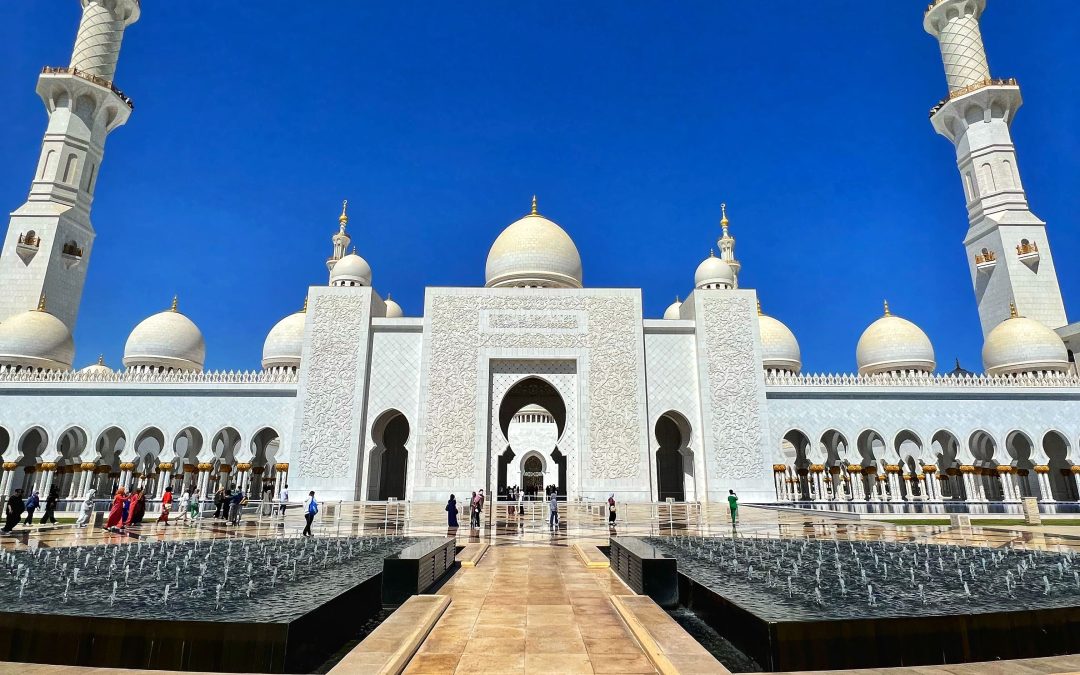 La Grande Moschea dello Sceicco Zayed, Abu Dhabi, UAE