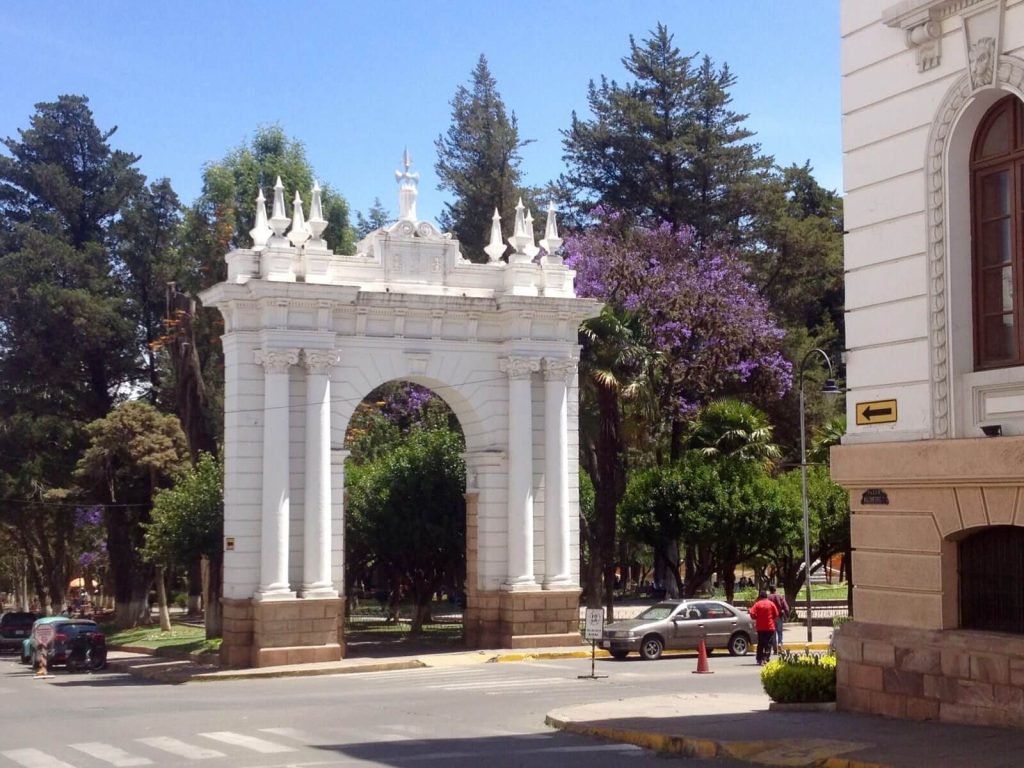 Arco di Trionfo, Parque Bolivar, Sucre