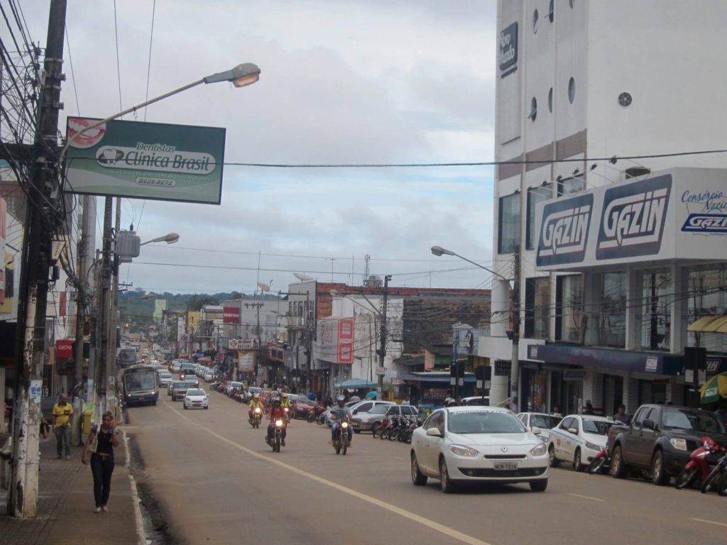 Avenida 7 de Setembo, la via principale di Porto Velho