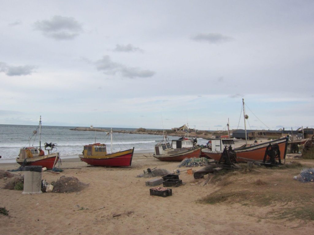 Barca dei pescatori, Punta del Diablo