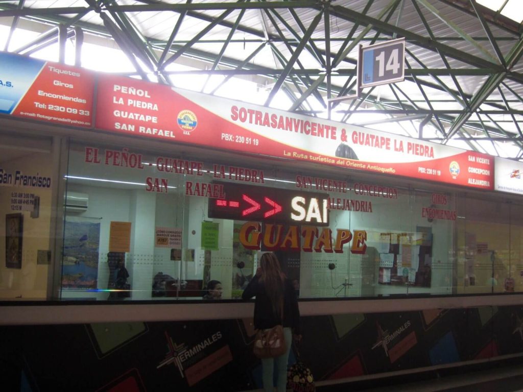 Biglietteria 14, Terminal Norte di Medellin