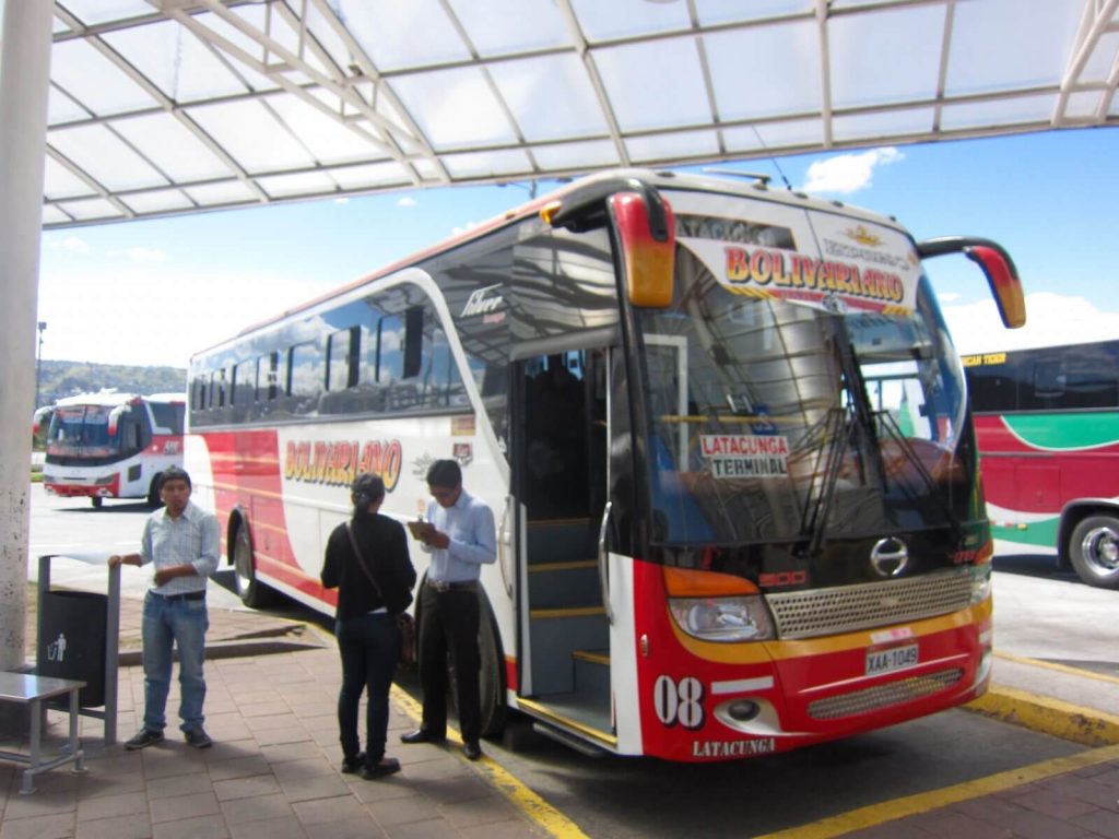 Bus da Quito a Latacunga