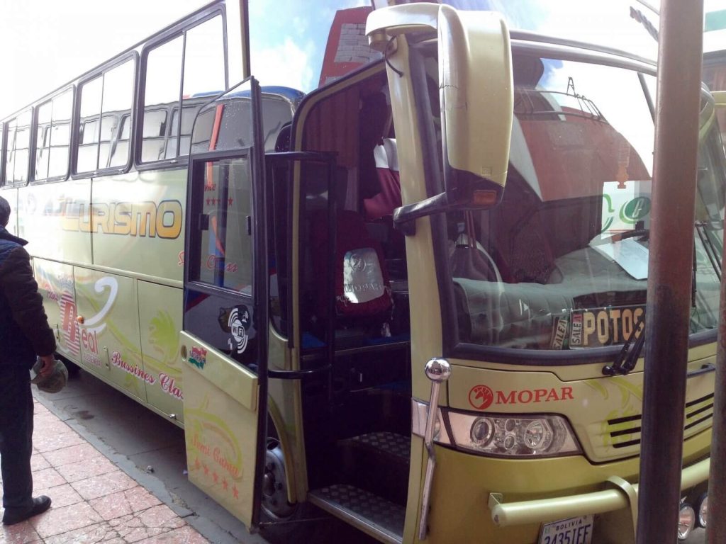 Bus da Sucre a Potosì