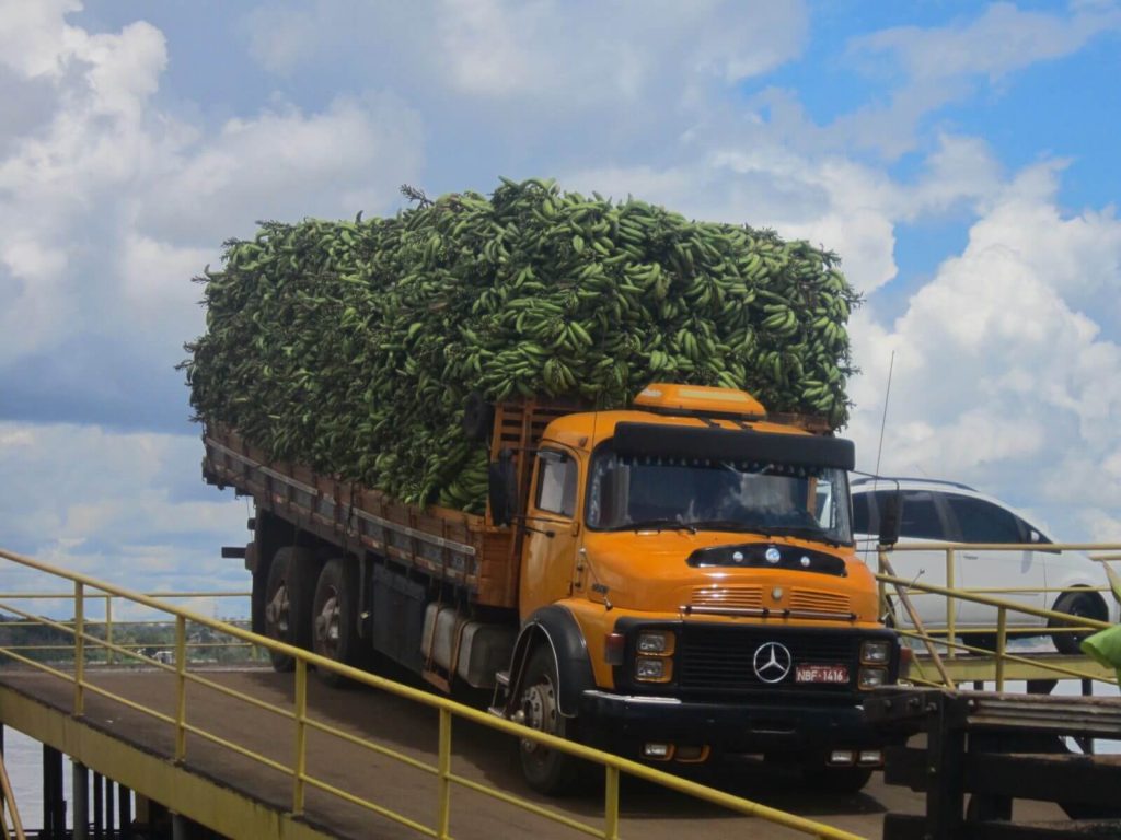 Camion di banane