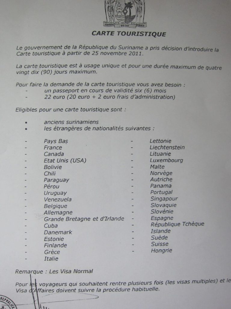Carta Turistica