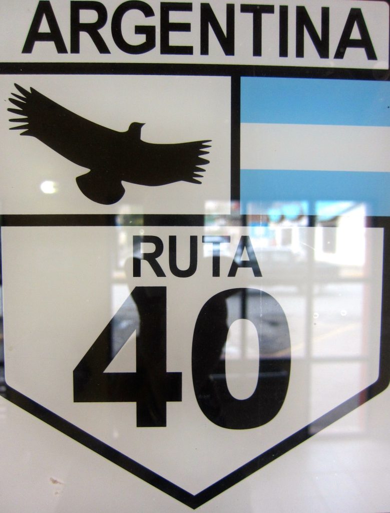 Cartello Ruta 40