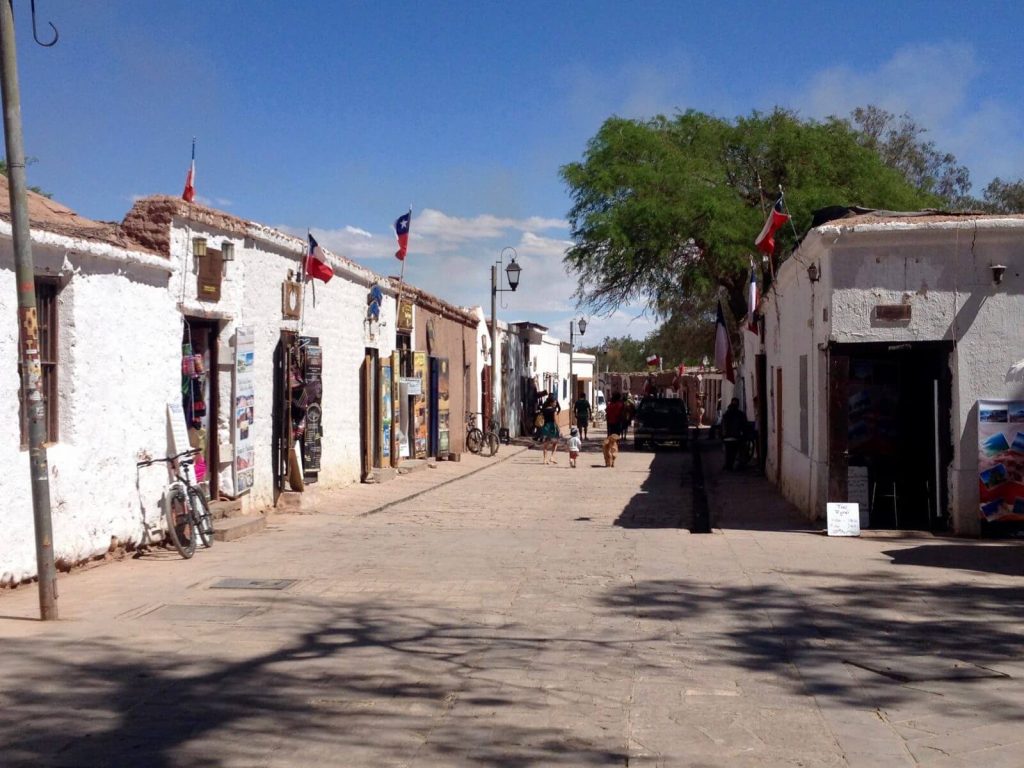 Vie del centro di San Pedro de Atacama