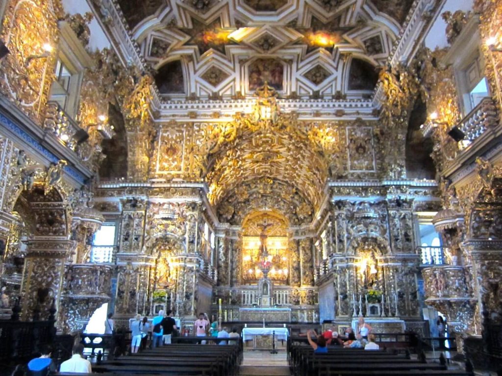 Interno Igreja e Convento Sao Francisco