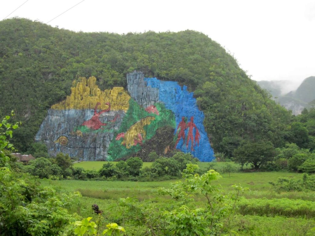 Graffiti preistorici al Parque Nacional Vinales