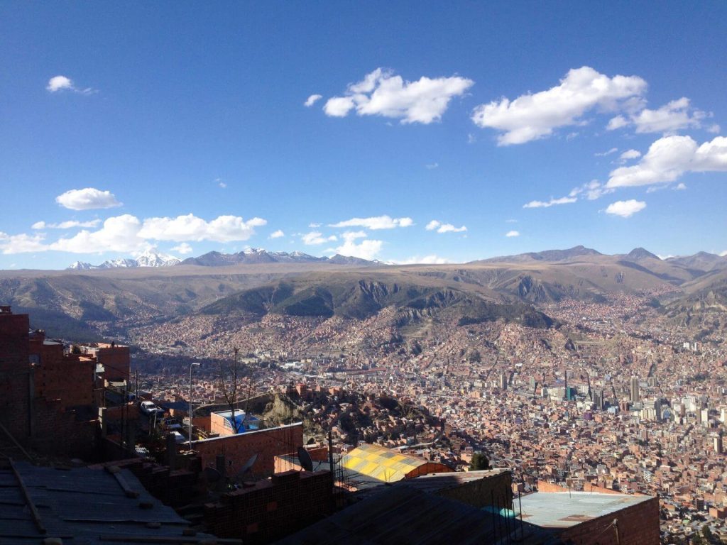 La Paz vista da El Alto