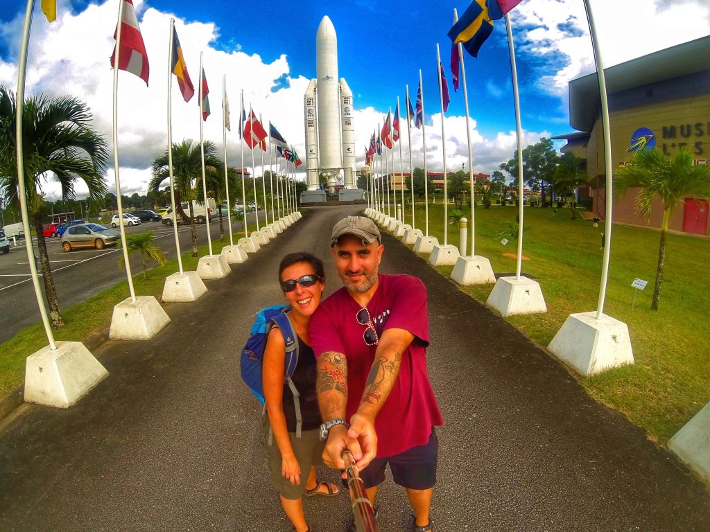 Le #2caprenelmondo, CSG, French Guiana