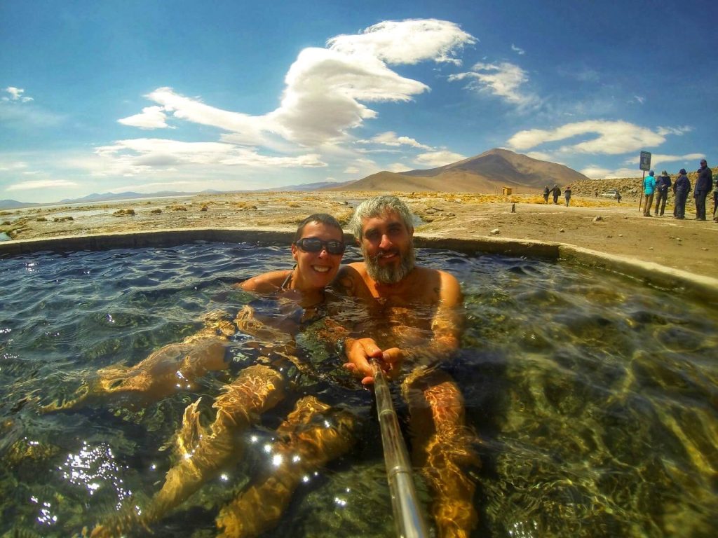 Le #2caprenelmondo alle termas, 4000 mslm