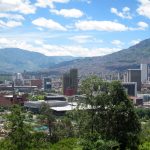Vista panoramica di Medellin