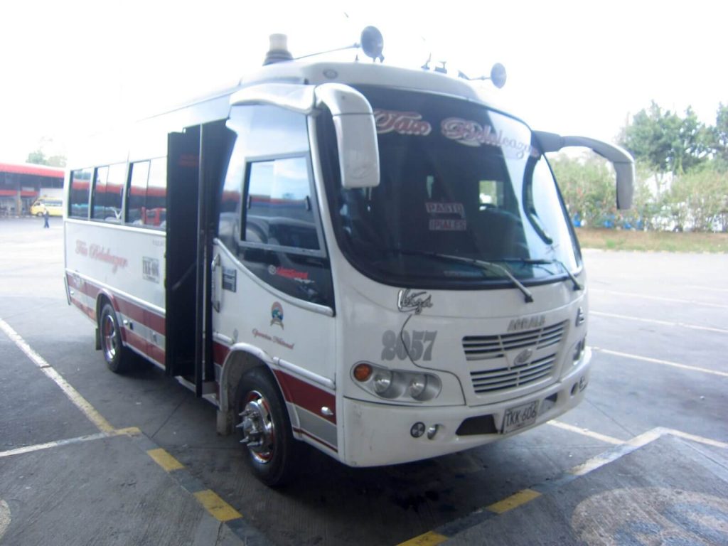 Minibus Popayan-Ipiales