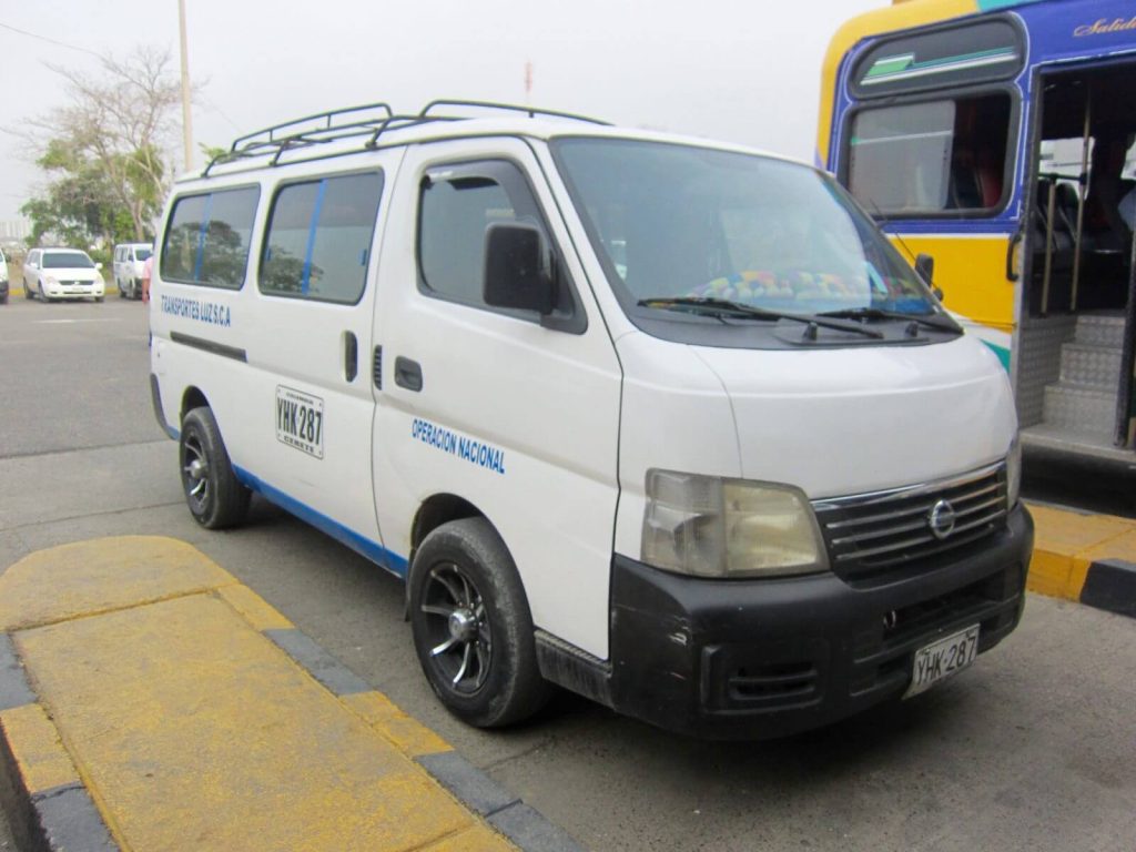 Minivan da Cartagena a Monteira