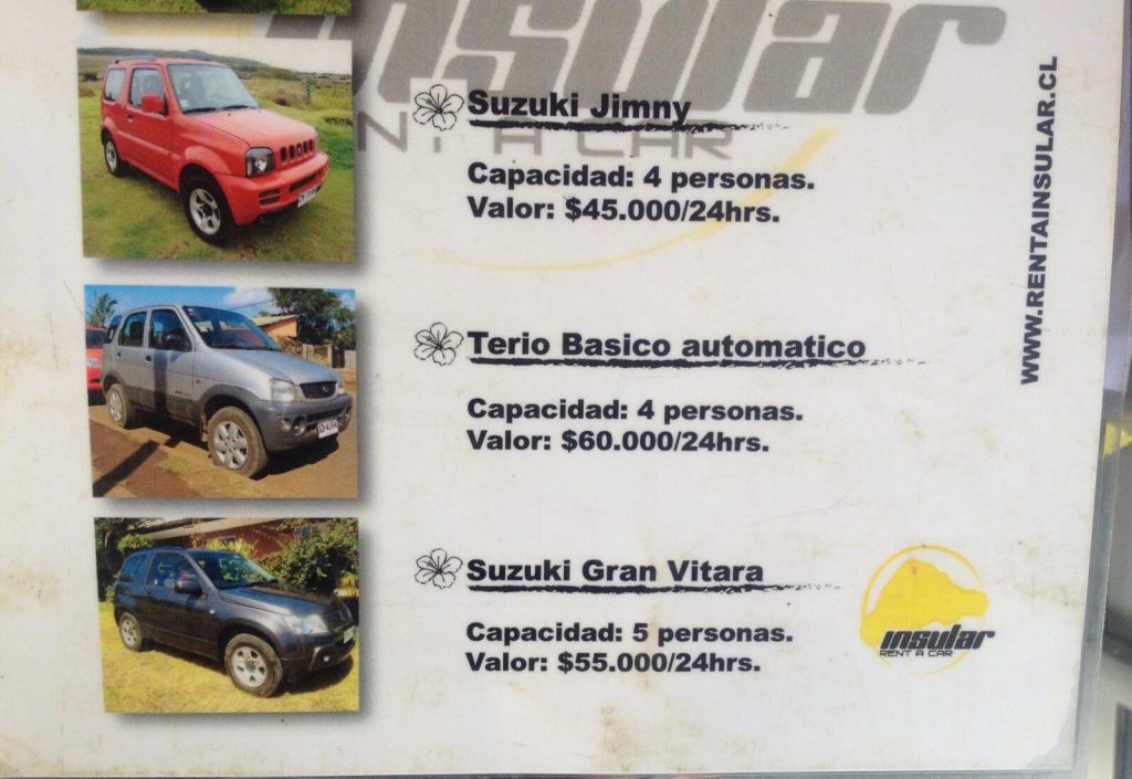 Noleggio veicoli a 4 ruote