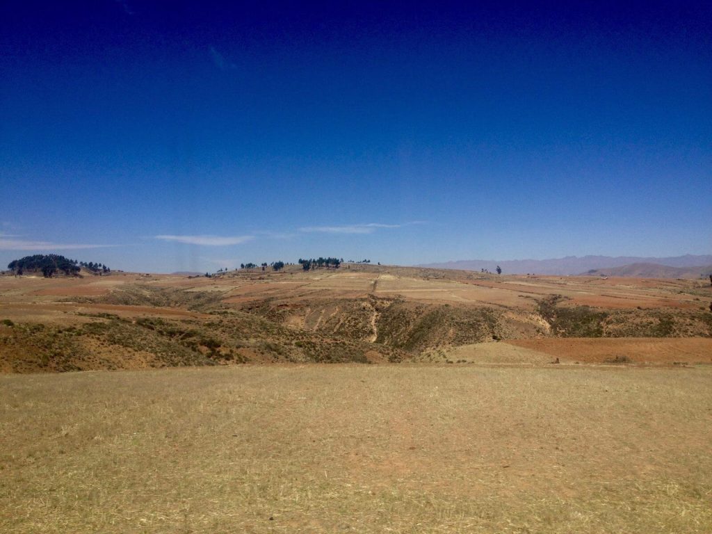 Paesaggio visto dal finestrino