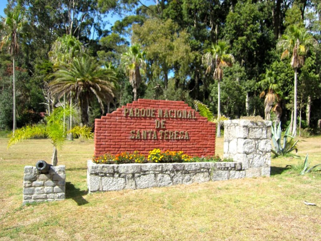 Ingresso al Parco Santa Teresa