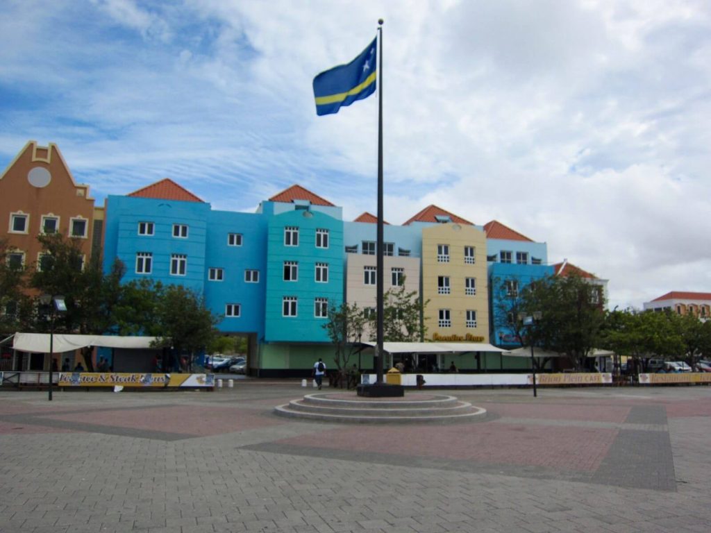 Piazza centrale di Willemstad