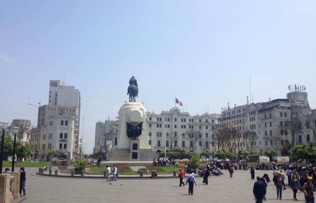 Plaza San Martin, Lima