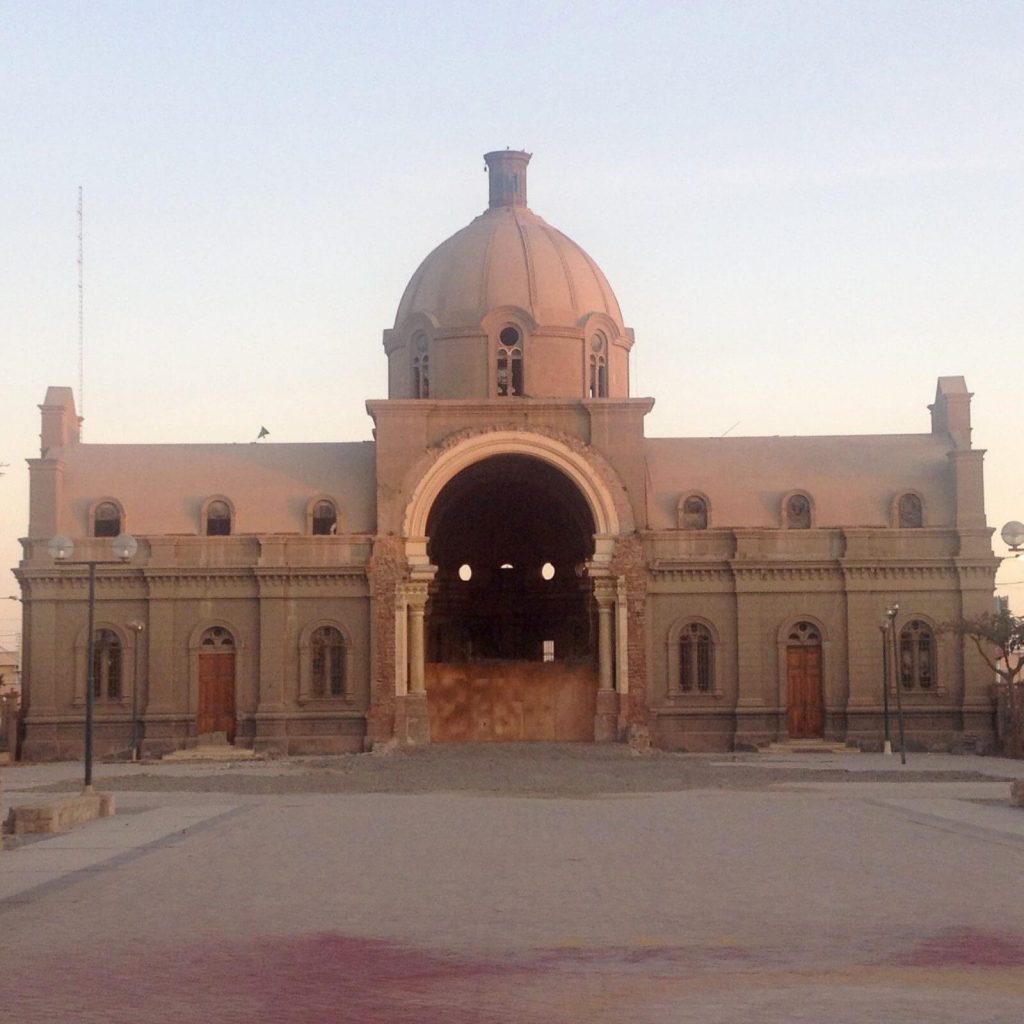 Santuario "El Senor de Luren", distrutto dal terremoto