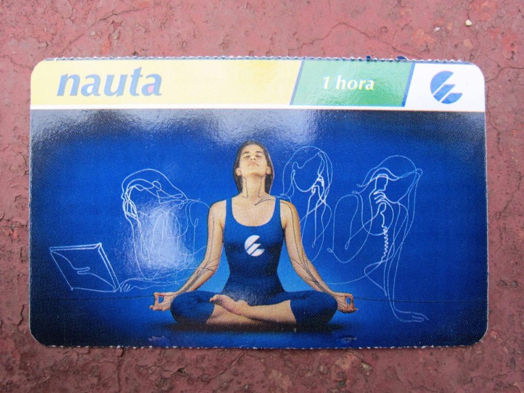 Targhetta Internet cubana