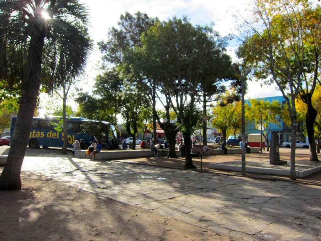 Terminal bus locali di Chuy, Uruguay