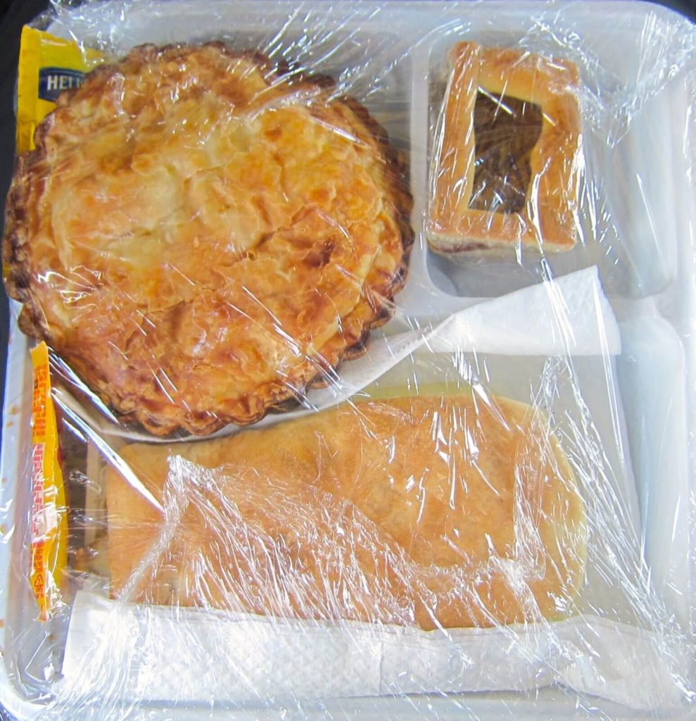 Tipico pasto da bus argentino