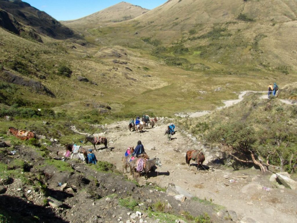 Trekking alla Laguna Negra