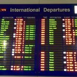 Partenze dell'aeroporto di Ho Chi Minh