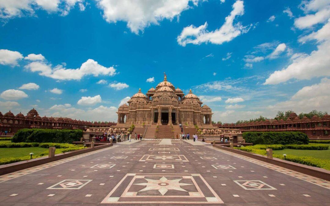 Visitare Akshardham Temple e Lotus Temple, Delhi, India