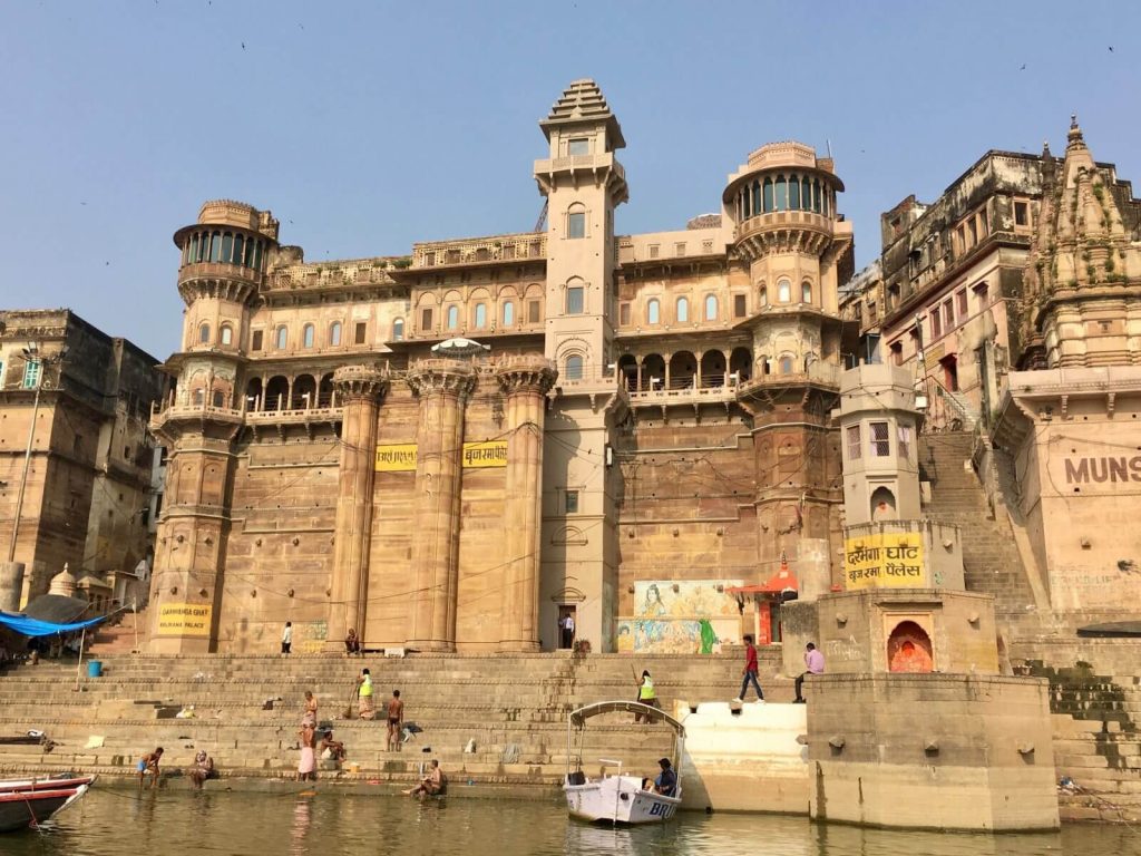Edifici sul Gange, Varanasi