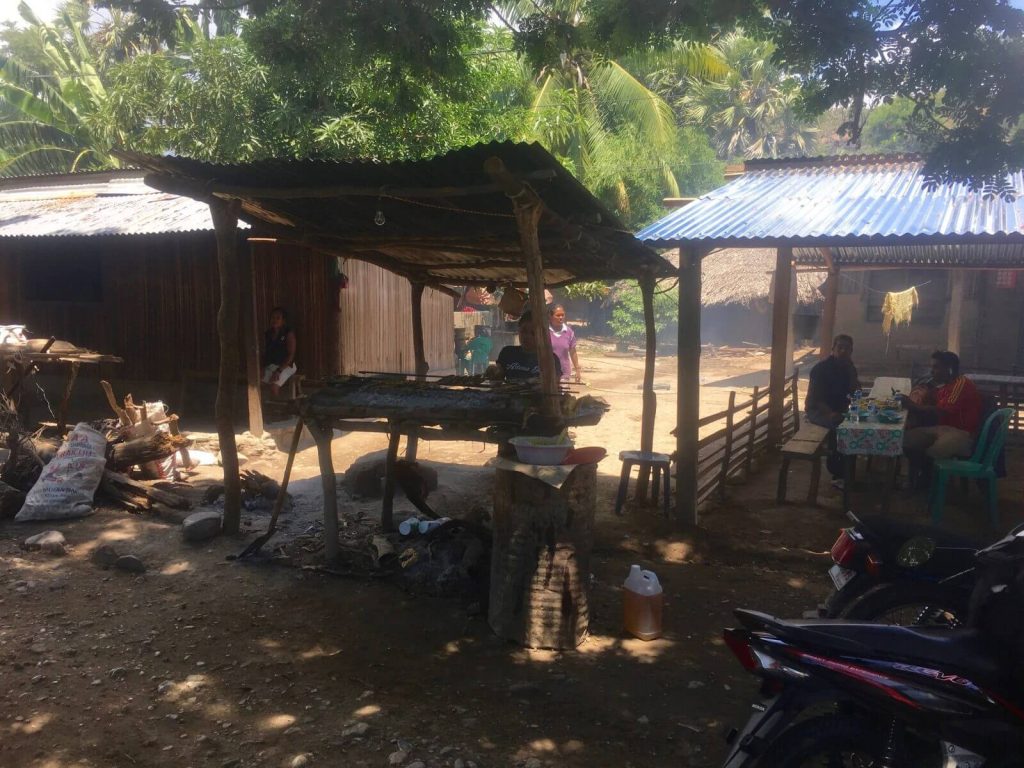 Area di servizio tra Baucau e Los Palos