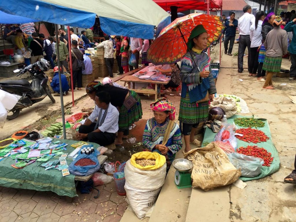 Bac Ha: mercato ortofrutticolo