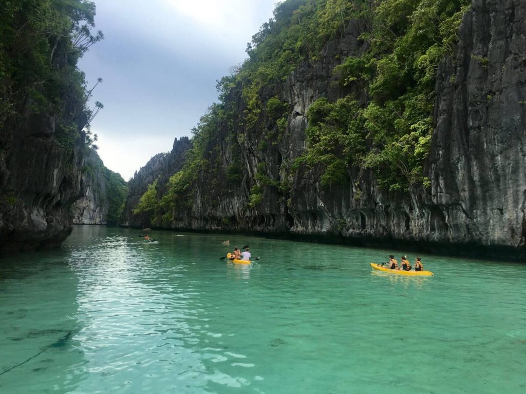 Big Lagoon in kayak