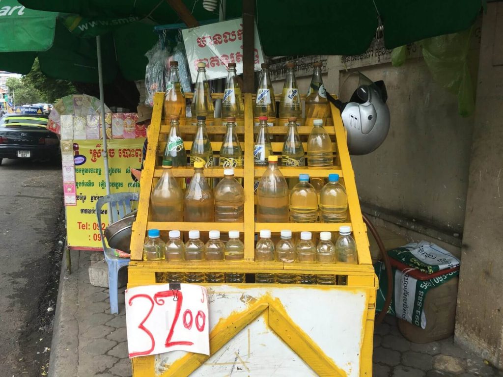 Bottiglie di benzina