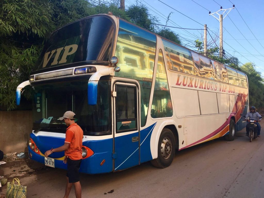Bus da Siem Reap a Kompong Cham