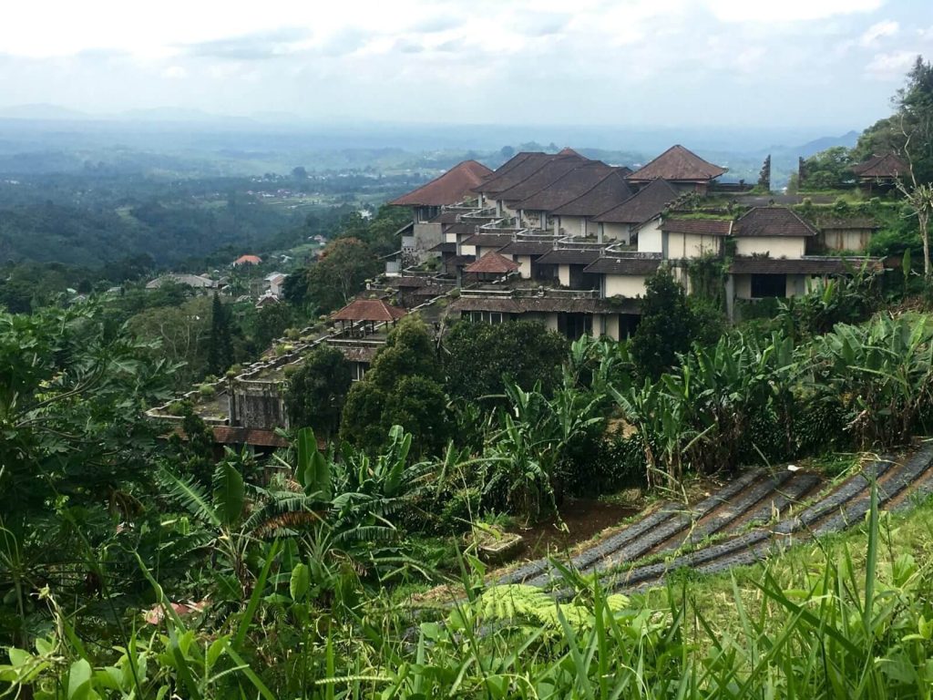 Case tipiche della zona collinare di Bali