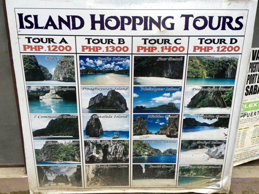 Costi dei tour