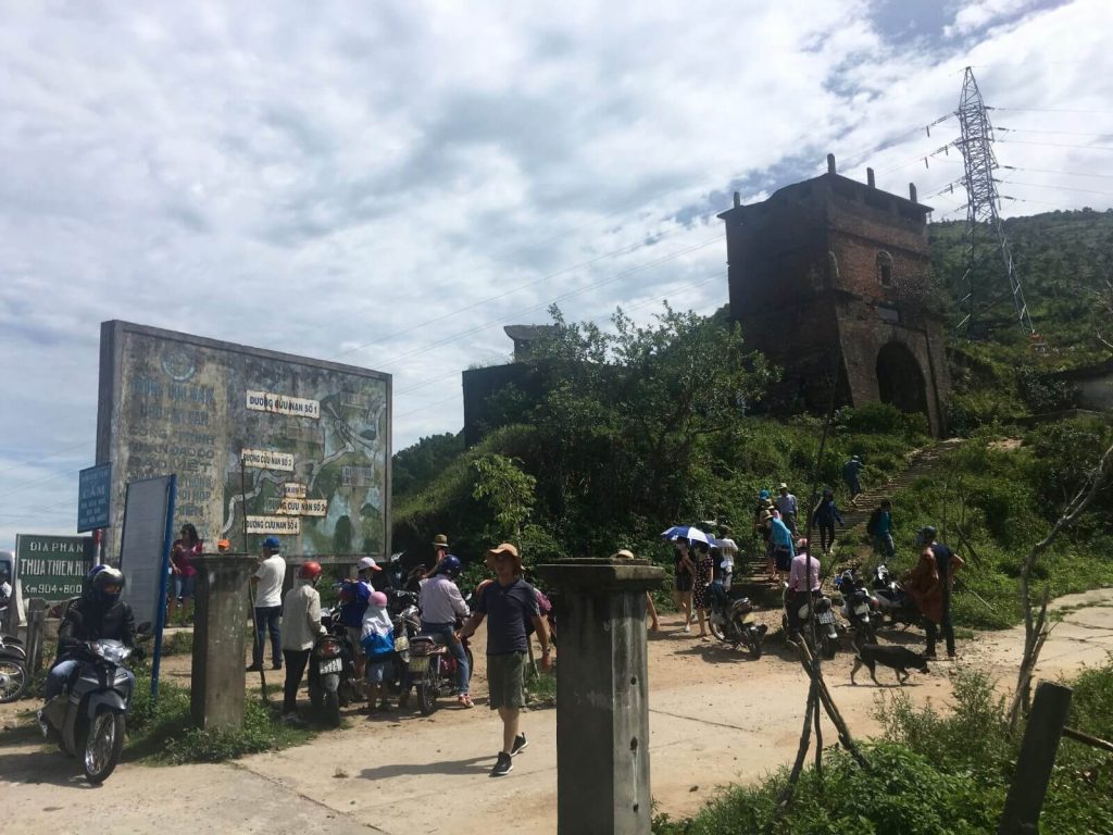 Forte francese in cima al passo