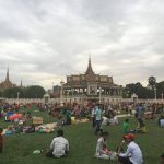 Giardino davanti al Palazzo Reale, durante la Domenica pomeriggio