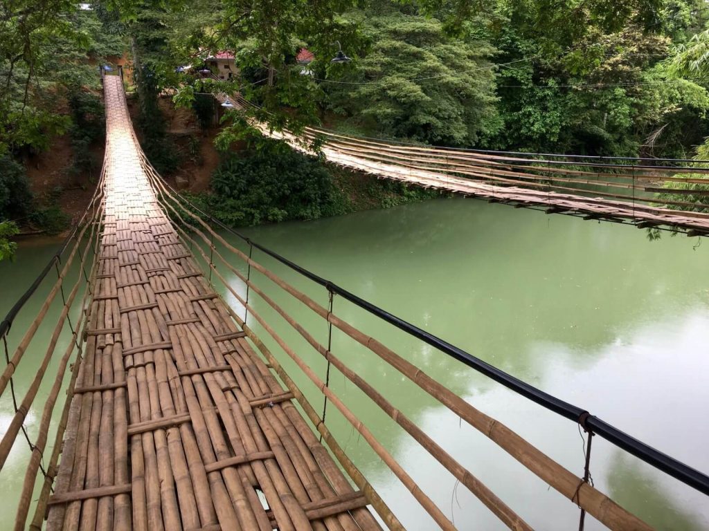 Hanging bridge