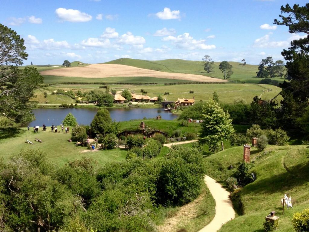 Hobbiton Movie Set