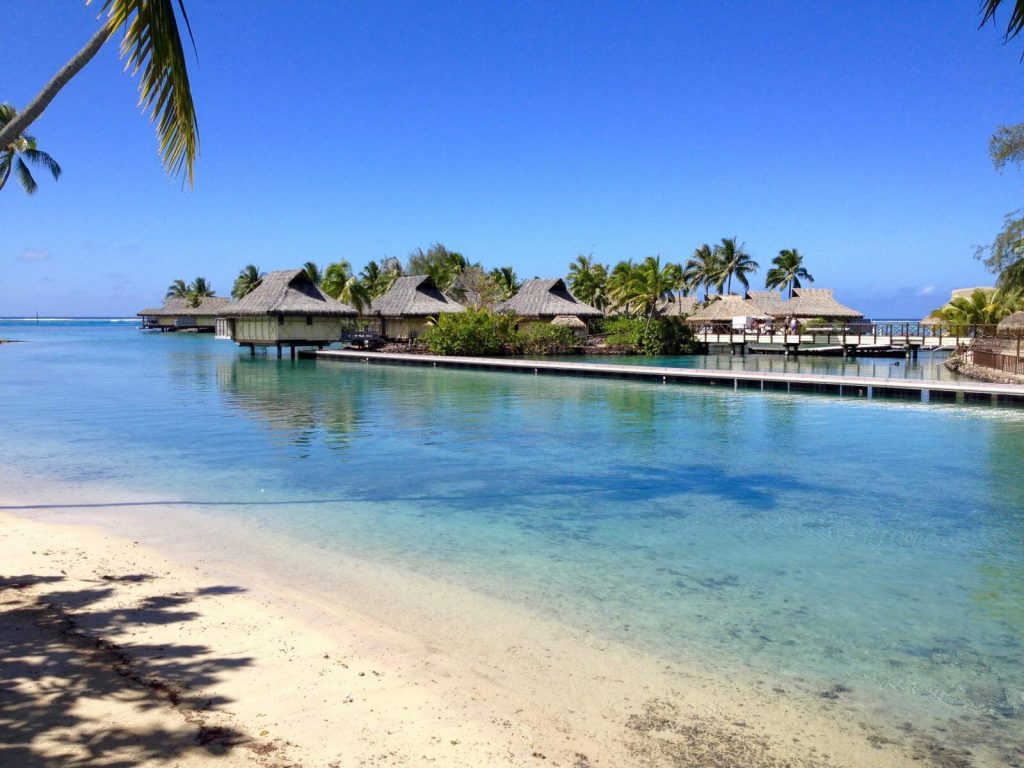 Over-water di Moorea, Hotel Intercontinental