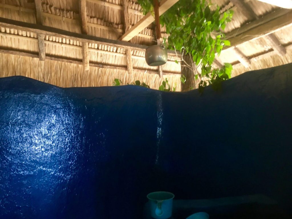 La doccia comune al Barry's Eco Lodge